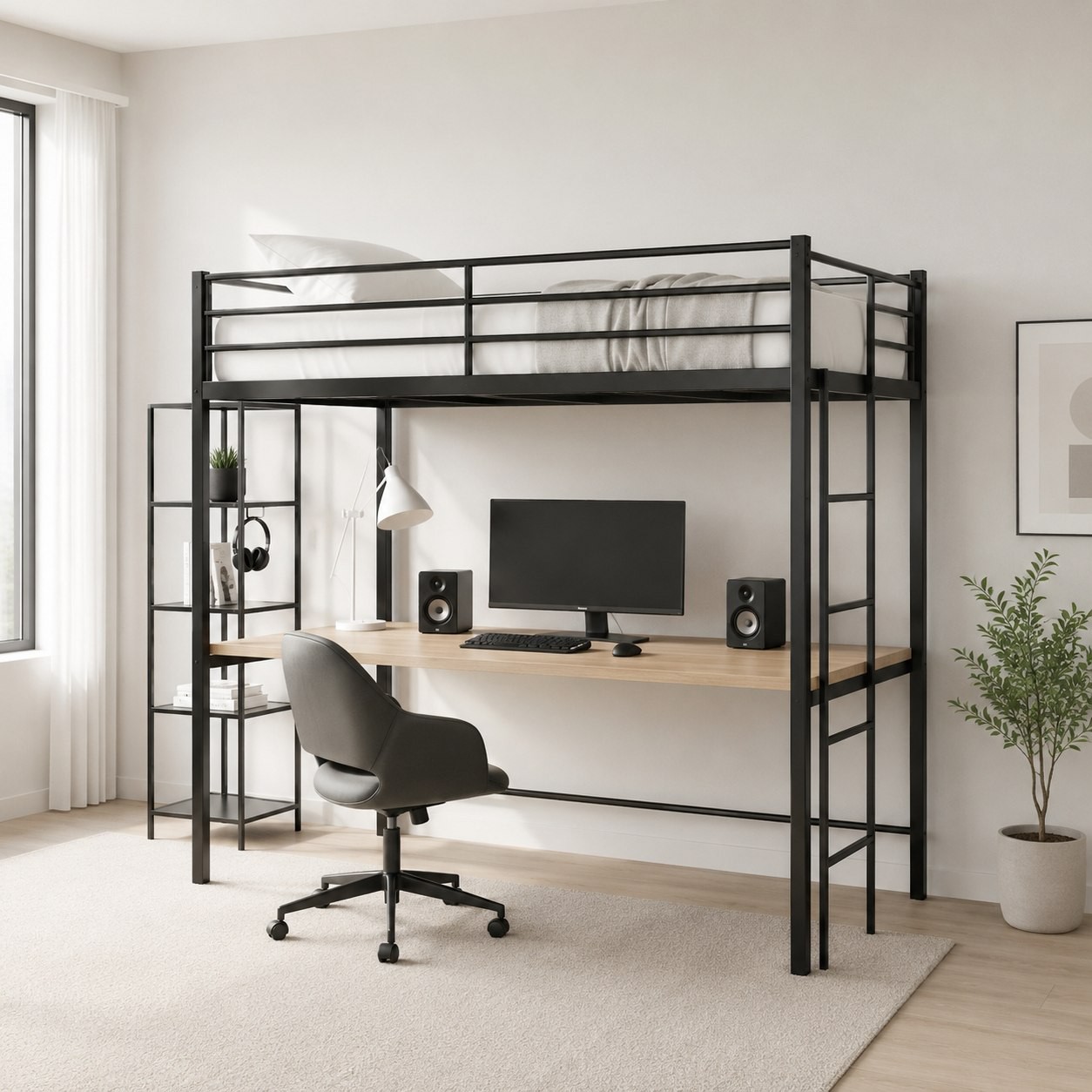 تخت خواب مدرن فلزی مدل B132جدید