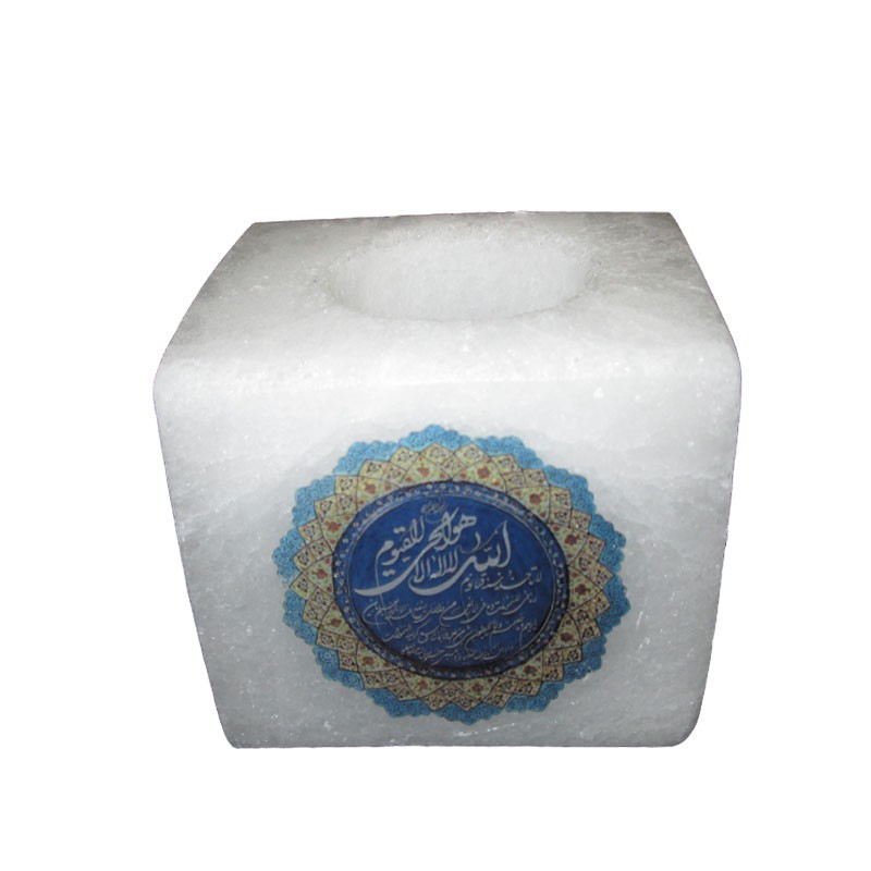 جاشمعی سنگ نمک مدل مکعب کد 005