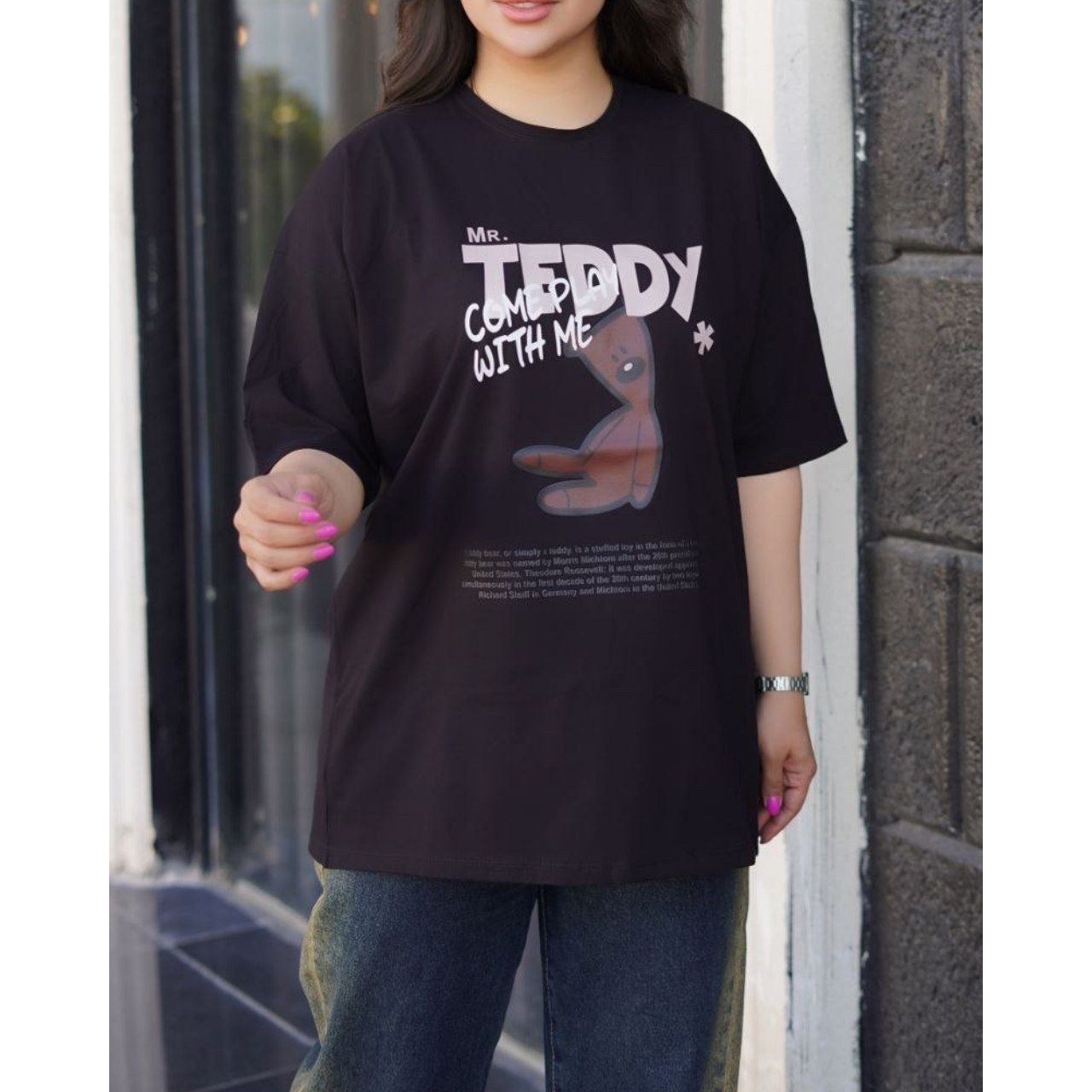 لانگ مشکی teddy عمدهجدید
