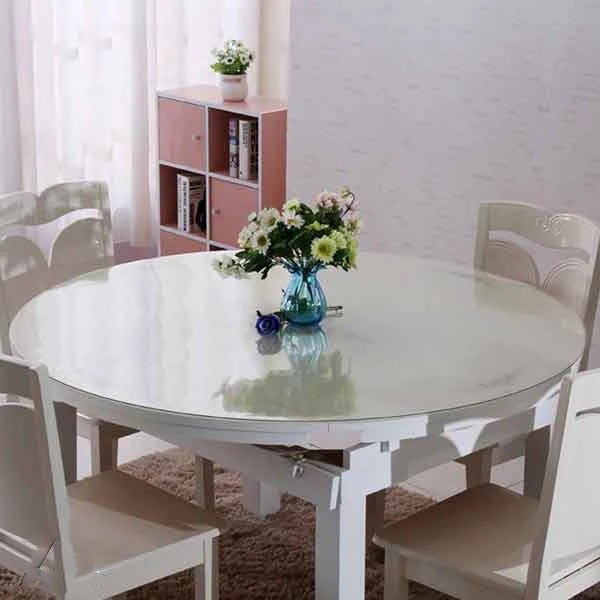 رومیزی اسپی توره مدل طلق شفاف 015 سایز 160x150 سانتیمتر