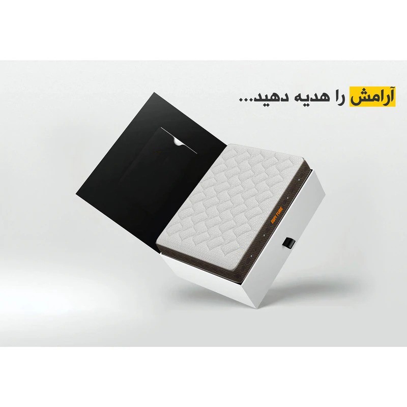 تشک طبی فنری اِسپی توره مدل رویال نوجوان کد GT - 4years یک نفره سایز 180 80 سانتی متر