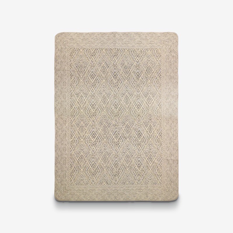 روفرشی سیمین پتو مدل 002 زمینه کرم