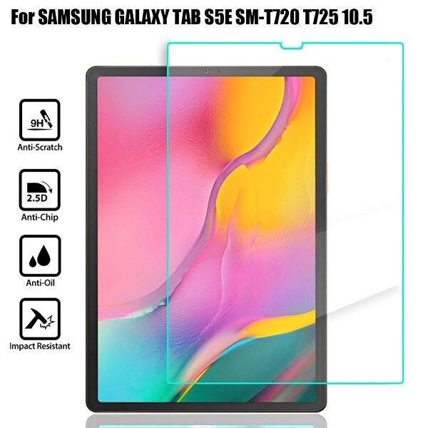 محافظ صفحه نمایش تبلت مدل Glass FILM ANTI Shock مناسب برای تبلت سامسونگ Galaxy Tab S6 Tab S5e SM-T720 SM-T725 SM-...