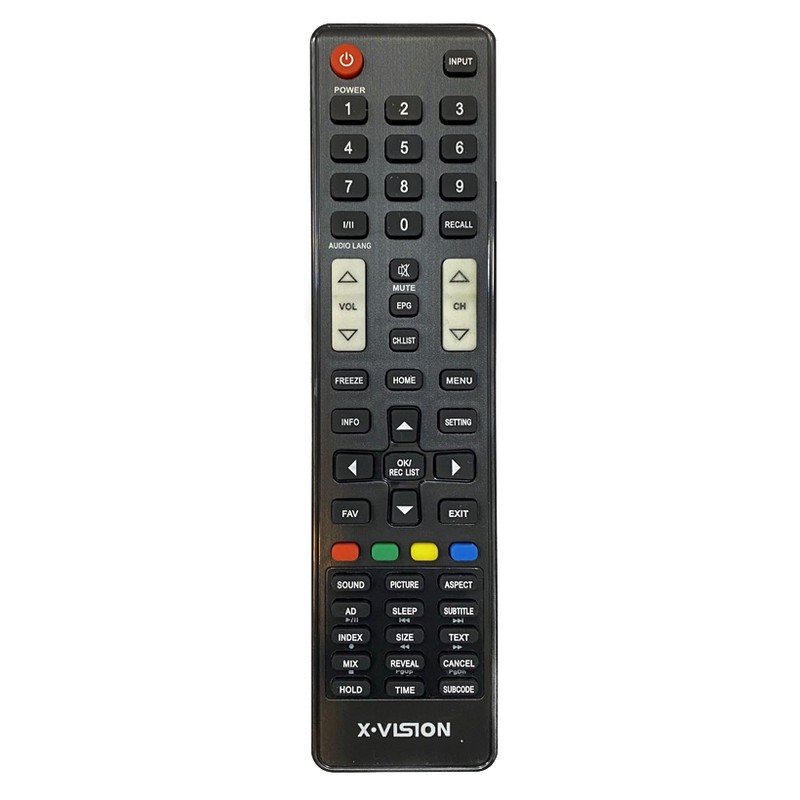 ریموت کنترل تلویزیون ایکس ویژن مدل Ri15