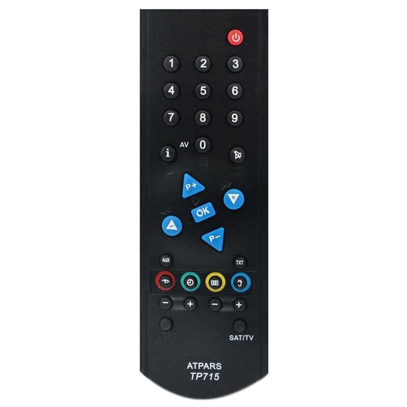 ریموت کنترل تلویزیون مدل TP715