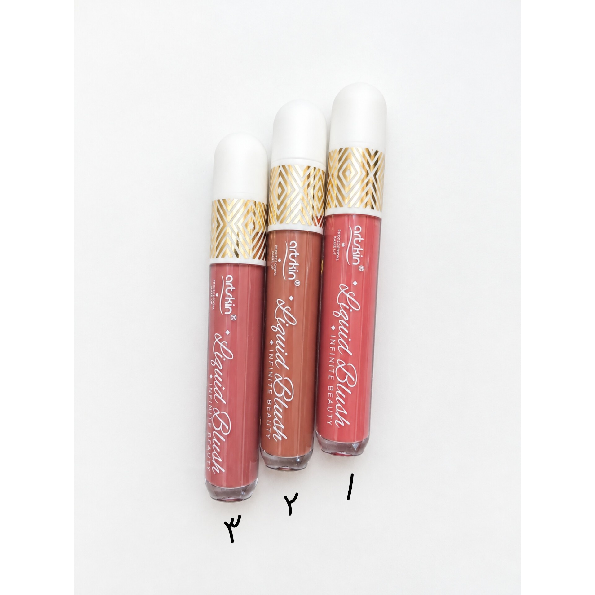 رژگونه مایع پد دار آرت اسکین art skin