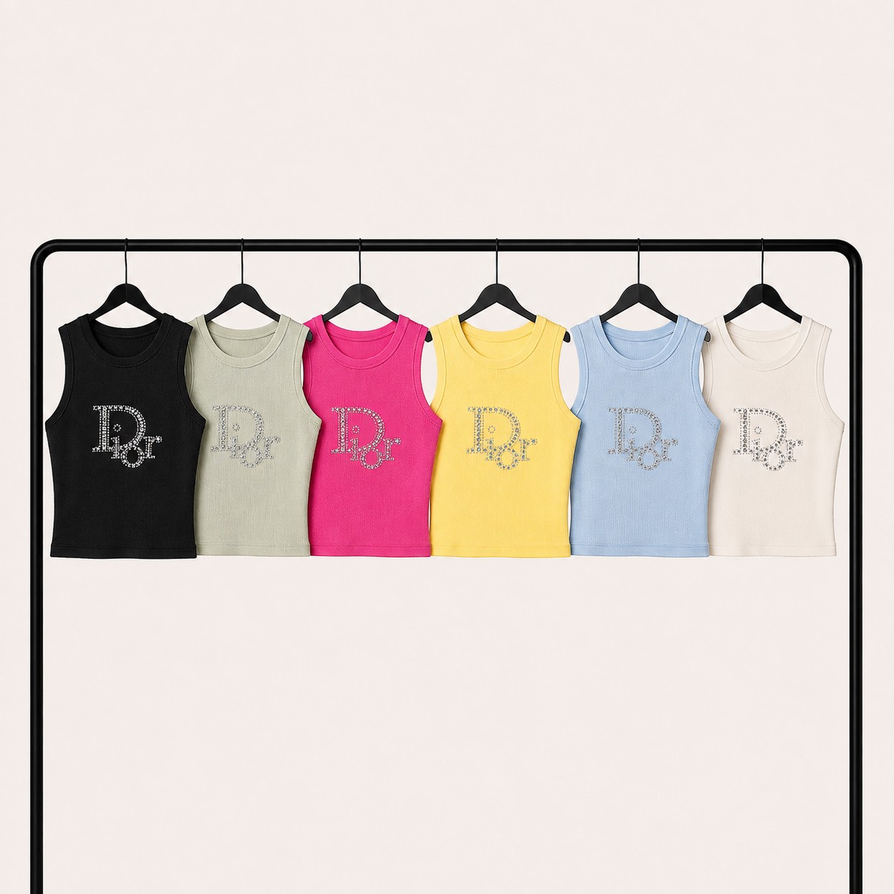 کراپ تاپ کبریتی Dior