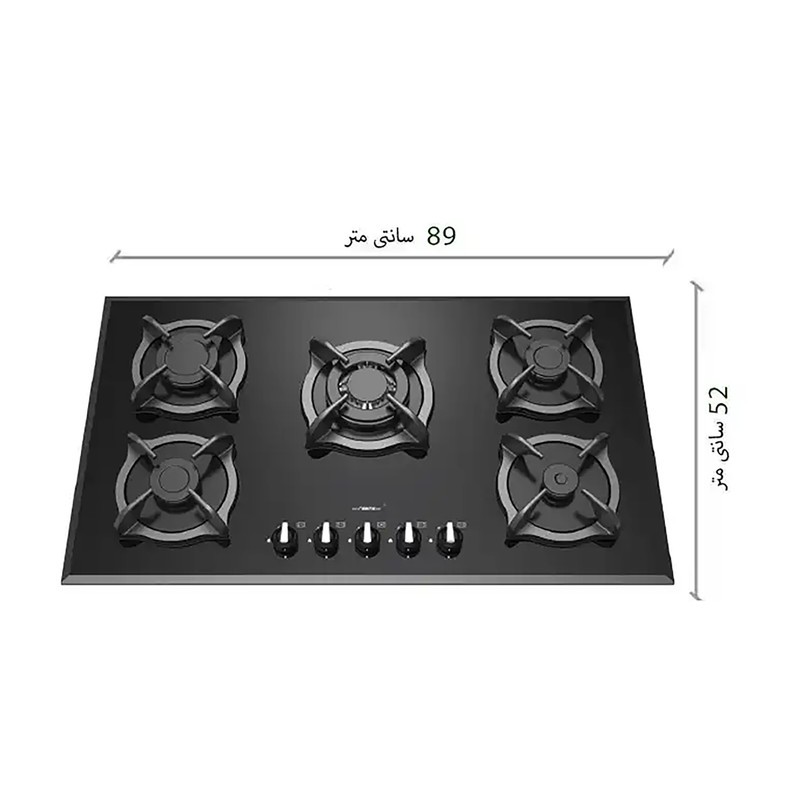اجاق گاز صفحه ای رابیتس مدل 547