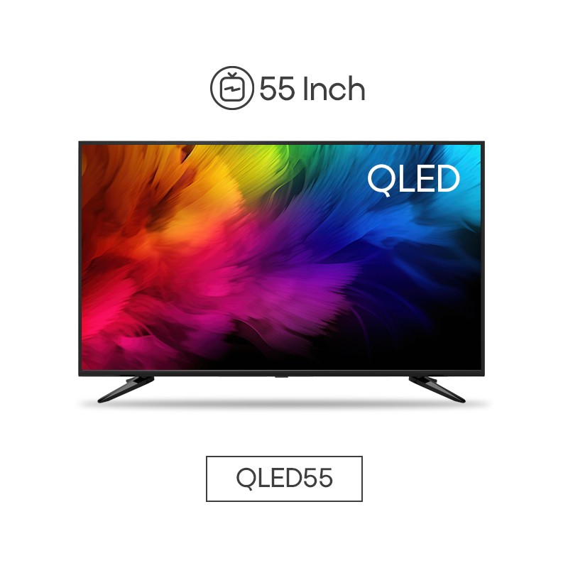 تلویزیون ال ای دی مدل65 QLED مدل EKY65QLG یورو پلاسجدید
