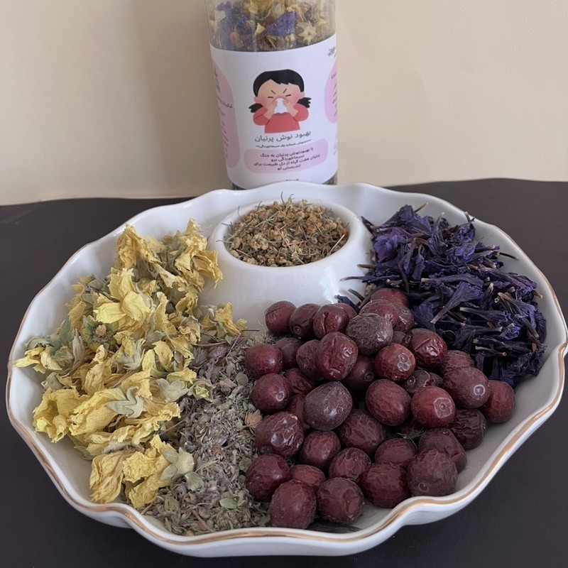 دمنوش گیاهی ضد سرماخوردگی پرنیان - 130 گرم