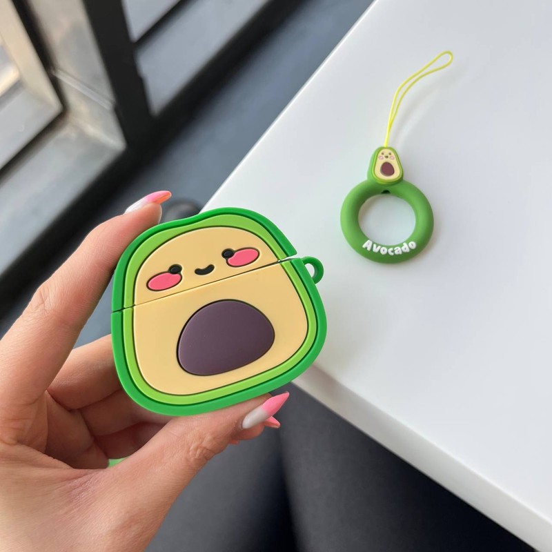 کاور طرح Avacado مناسب برای کیس اپل AirPods 4