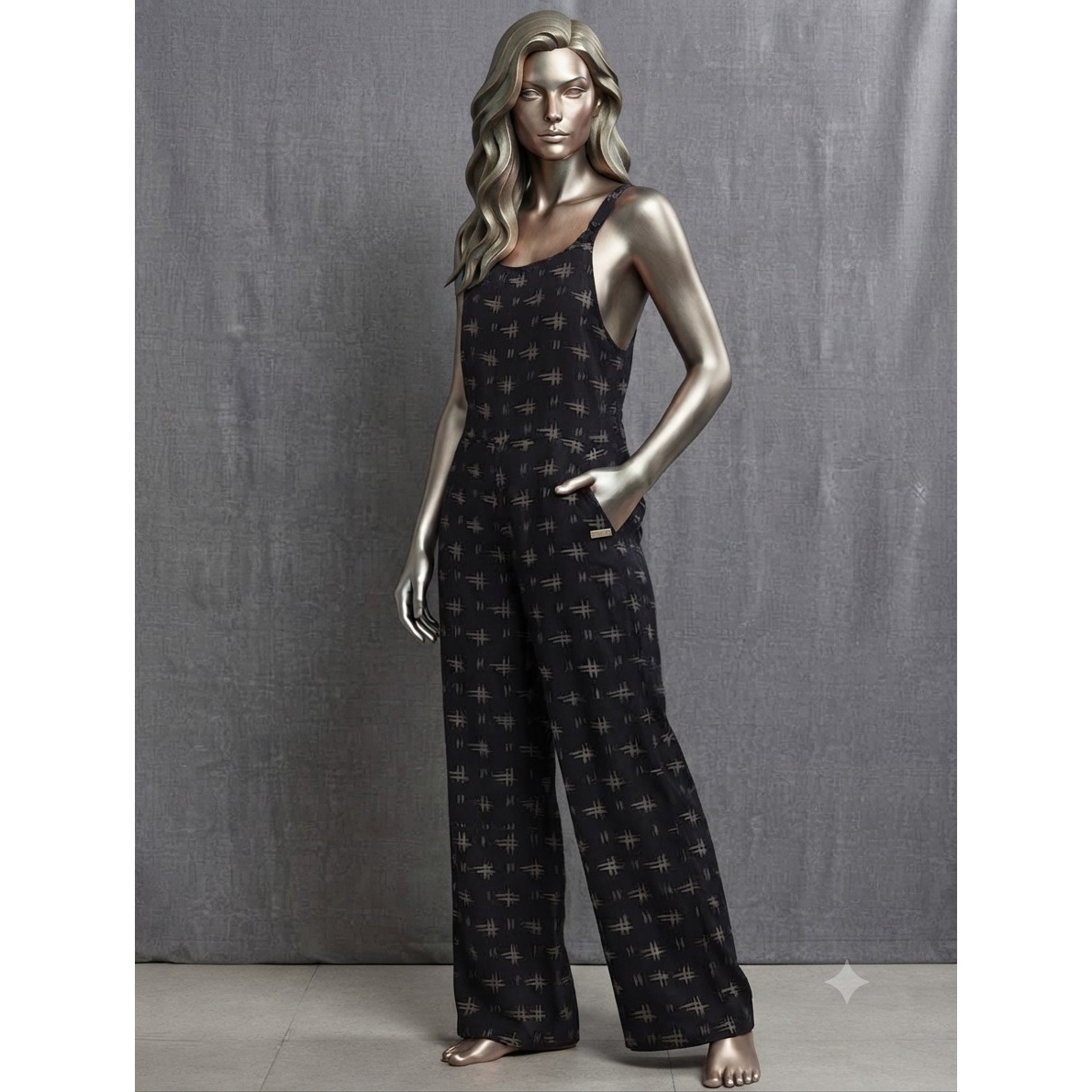 اورال زنانه (Jumpsuit) طرح دار ولوکام از برند (Volcom)جدید