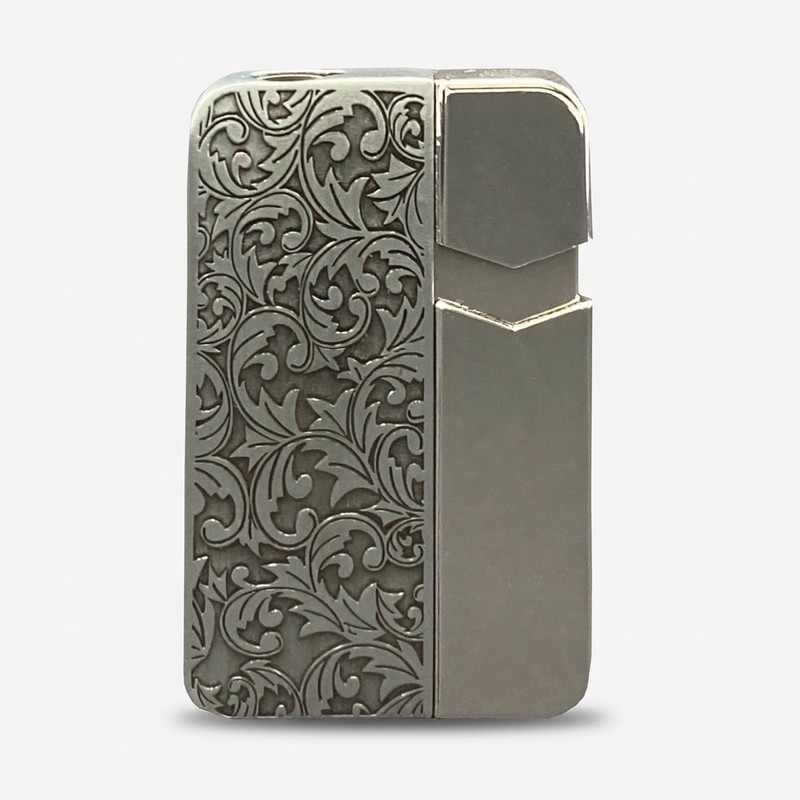 فندک مدل دکمه ای طرح اسلیمی کد DKD-1752