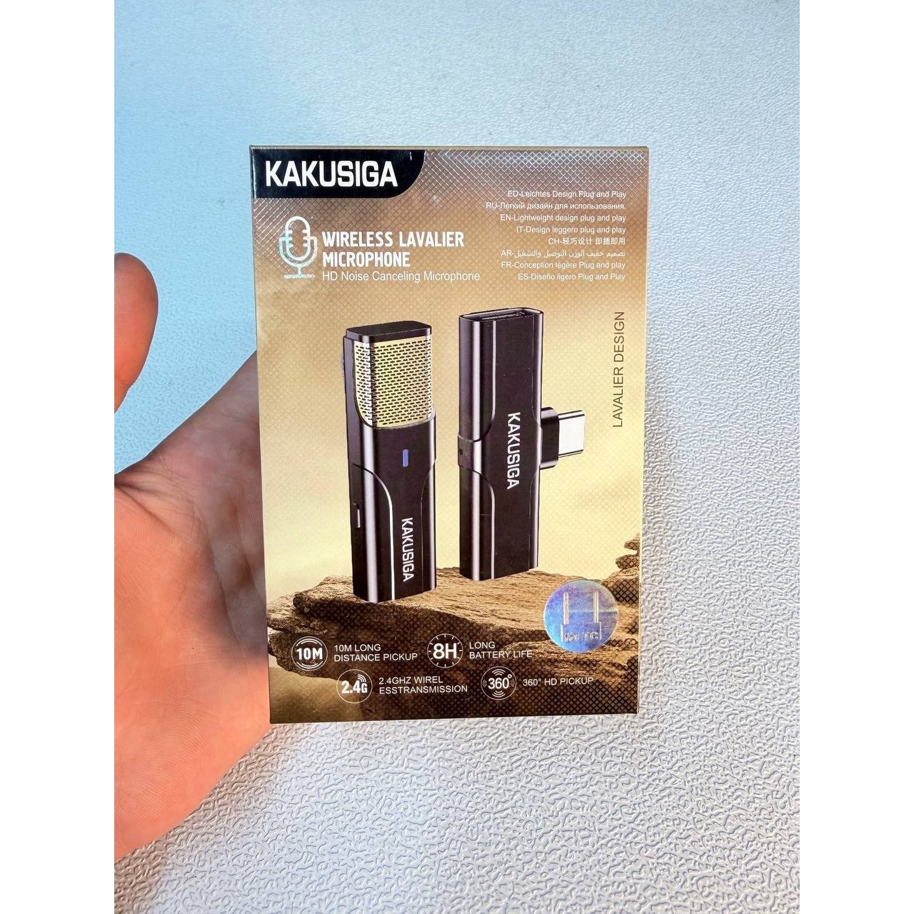 میکروفون یقه ای کاکوسیگا مدل KSC-1106جدید
