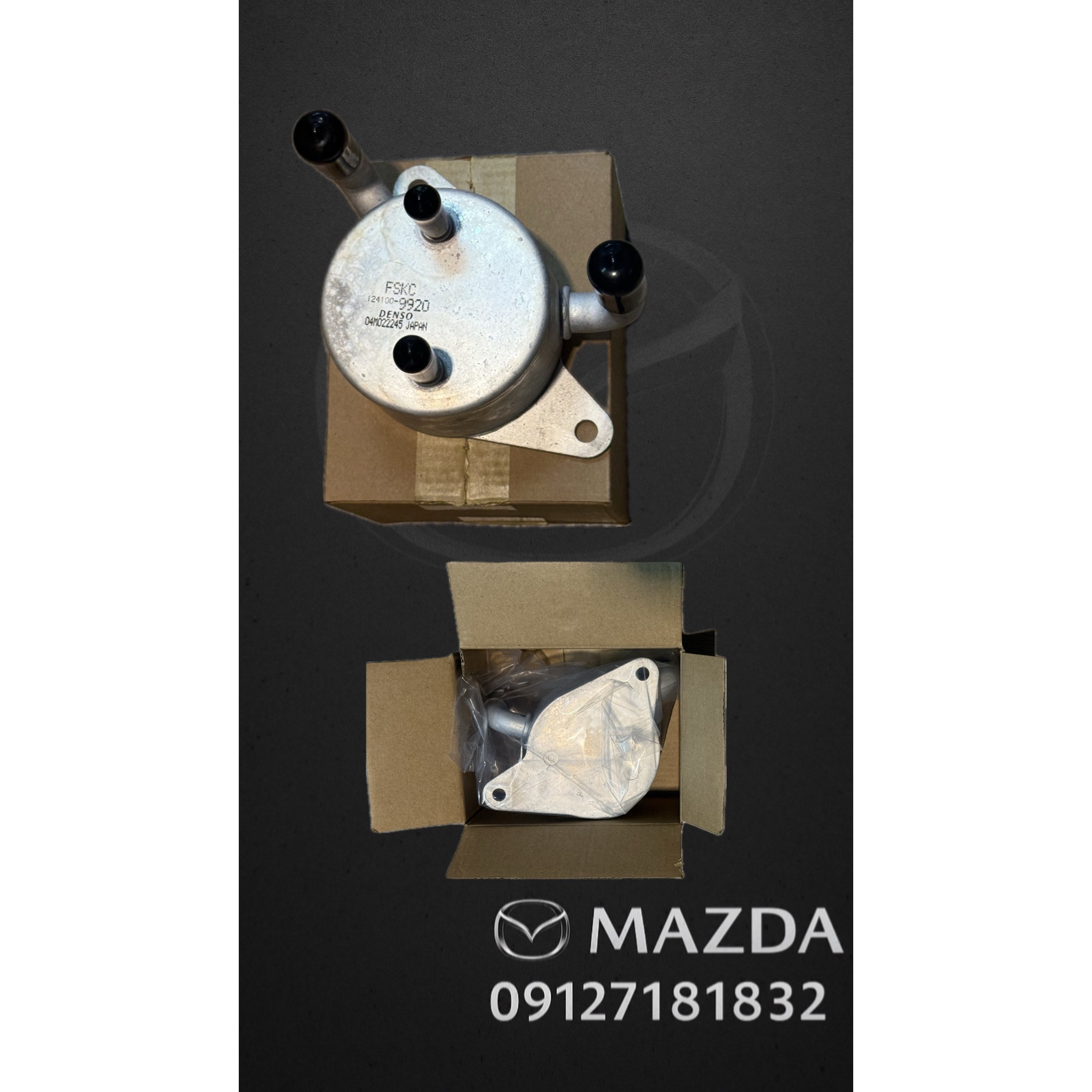 سرد کن روغن گیربکس اویل ماژور مزدا نیو 3 دنسو