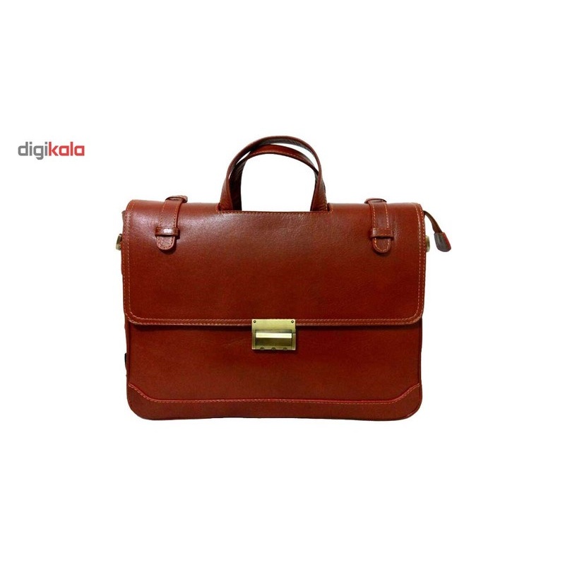 کیف اداری چرم طبیعی زانکو چرم کد107
