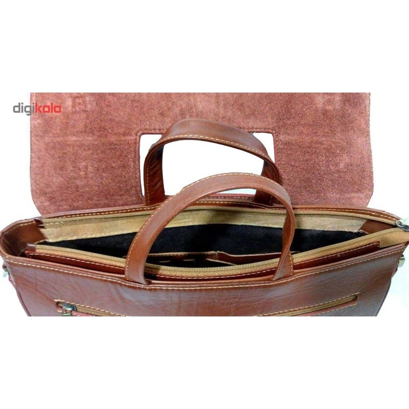 کیف اداری چرم طبیعی زانکو چرم کد107