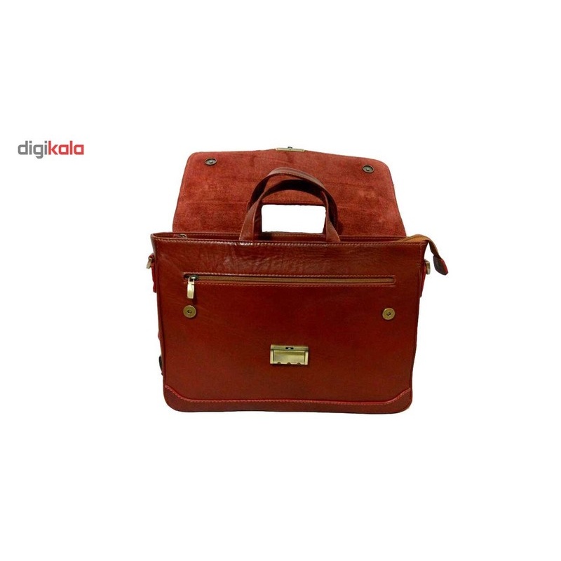 کیف اداری چرم طبیعی زانکو چرم کد107