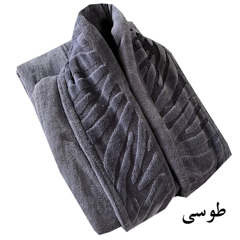 حوله پالتویی آقای کاریزما مدل یقه موجی سایز 125