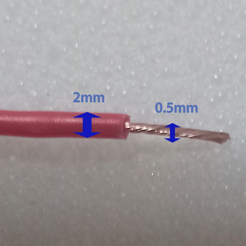 سیم برق افشان 1 در 0.5 کد Cu-1x0.5