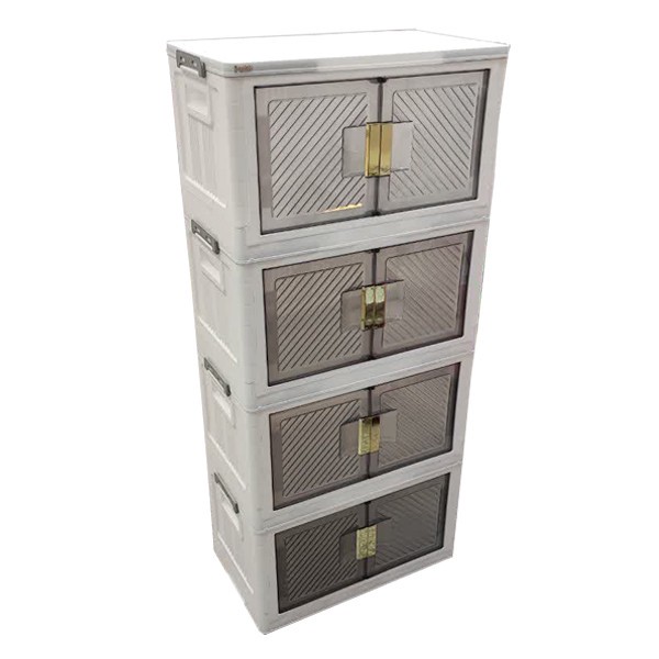 فایل اداری مدل کابینت تاشو 4 طبقه کد D0400