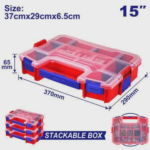 جعبه ابزار پلاستیکی امتاپ مدل EPBX1511 آوانور - پس کرایهجدید