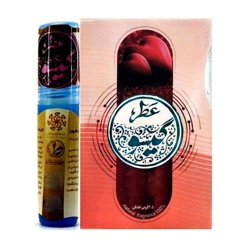 عطر جیبی طیبستان مدل گیسو حجم 2.5 میلی لیترجدید