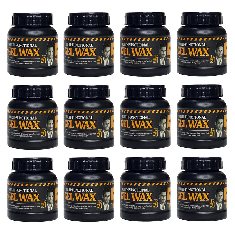 ژل واکس مو افجه مدل Orange 12 حالتدهنده 120حجم میلیلیتر مجموعه 12 عددی