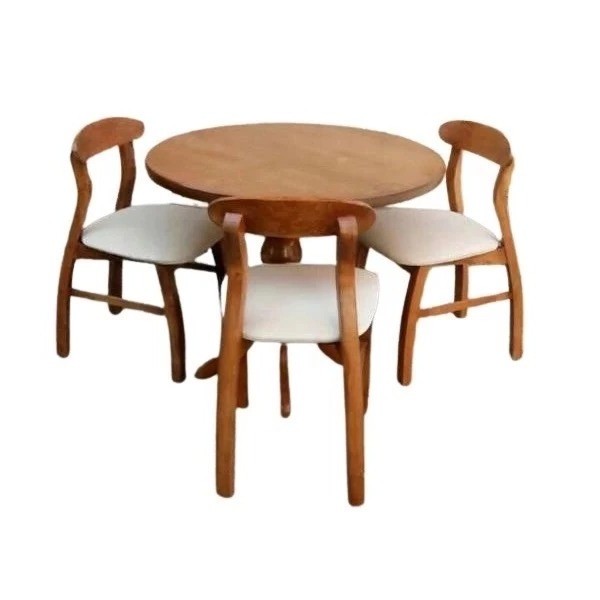 میز و صندلی ناهارخوری سه نفره گالری والریان مدل M-CH-03