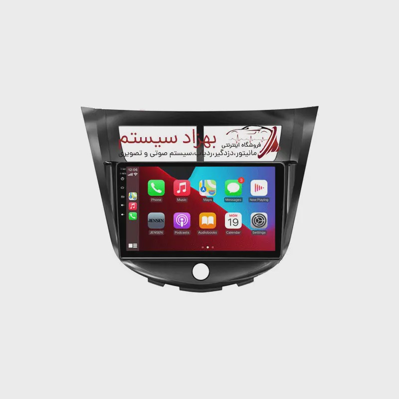 مانیتور فابریکی ماشین جک J4 همراه با قاب دوربین هدیه