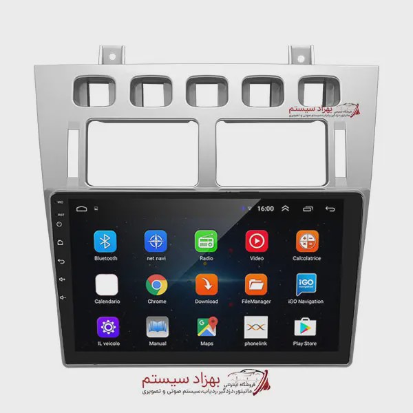 مانیتور فابریکی ماشین ام وی ام 530 همراه با قاب دوربین هدیه