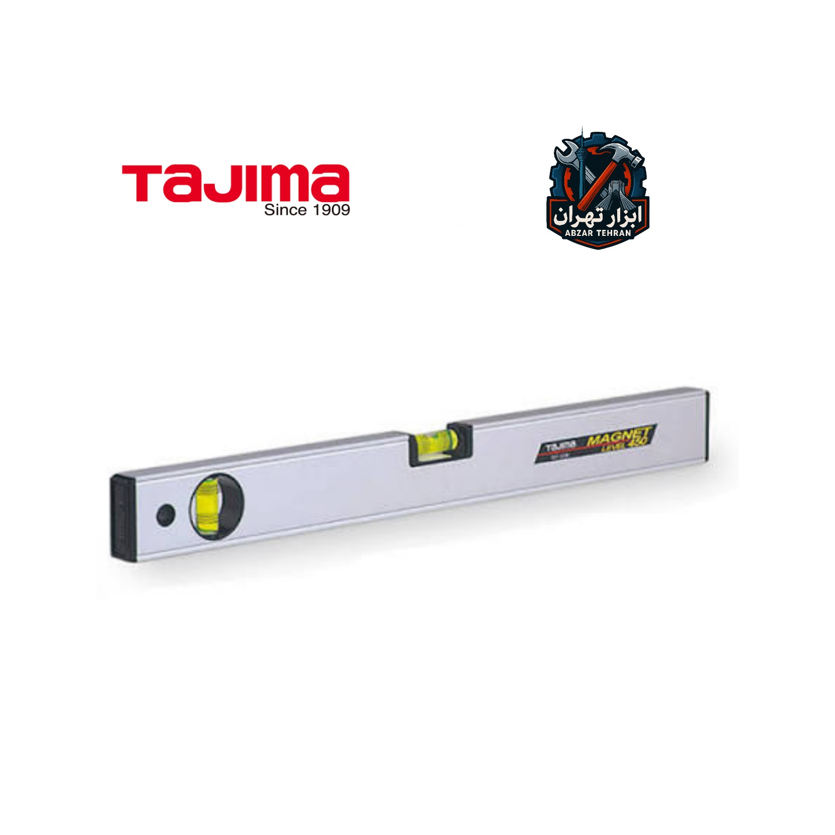 تراز دو آب مگنت دار برند تاجیما TAJIMA کد BX2-S45M سایز 450 میلی مترجدید