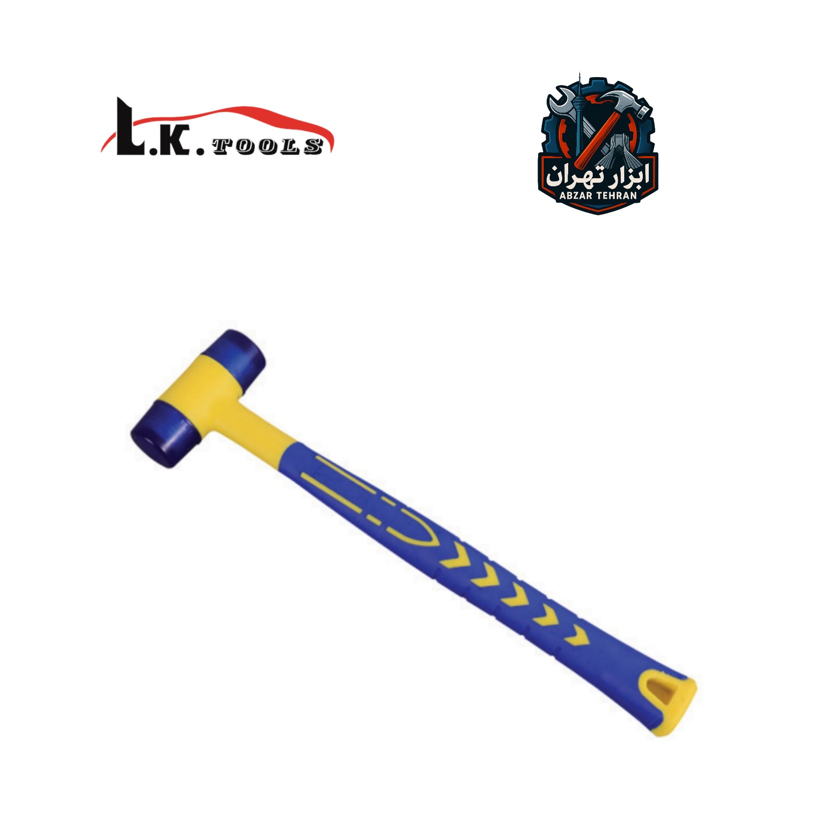 چکش دسته فایبرگلاس برند ال کا LK کد H2202جدید