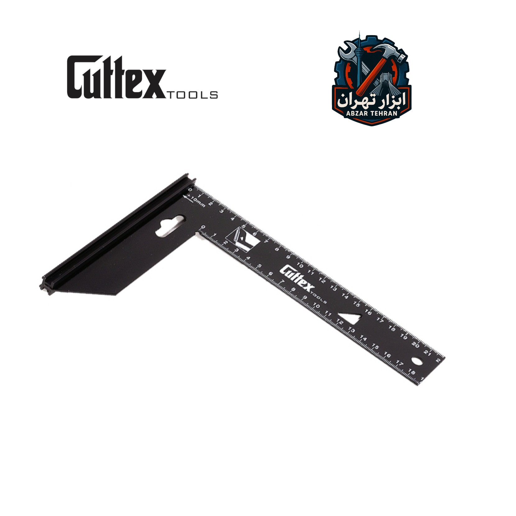 گونیا یک تکه (طرح باهکو) 220 میلی متر کاتکس CUTTEX کد 2045B-220