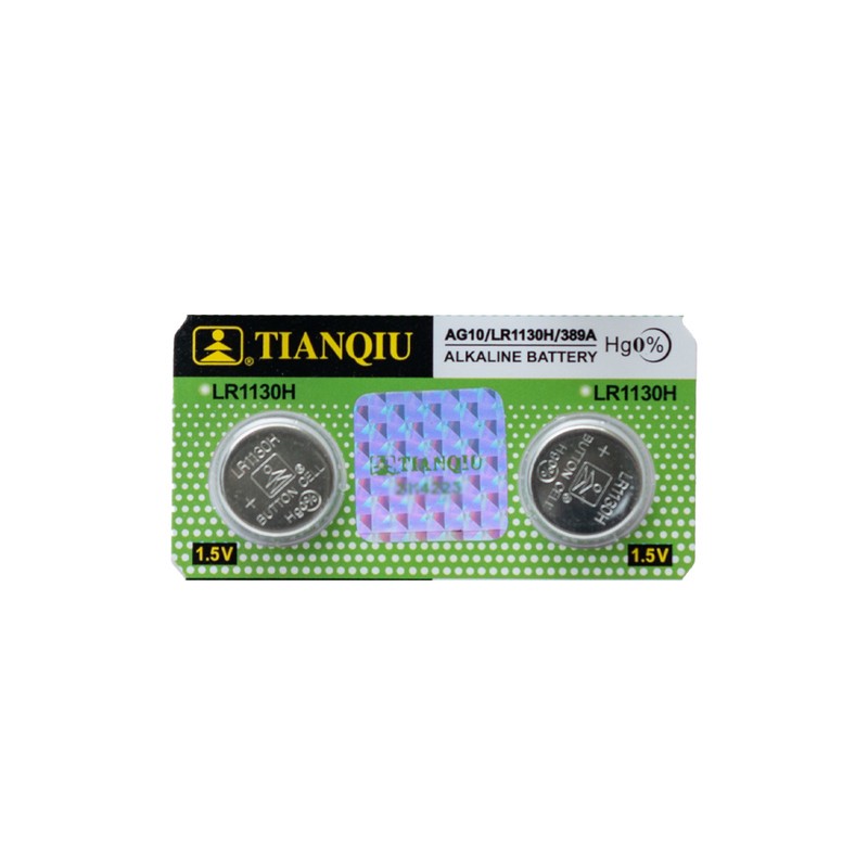 باتری ساعت تیانکیو مدل AG10 – LR 1130 H - Original بسته دو عددی