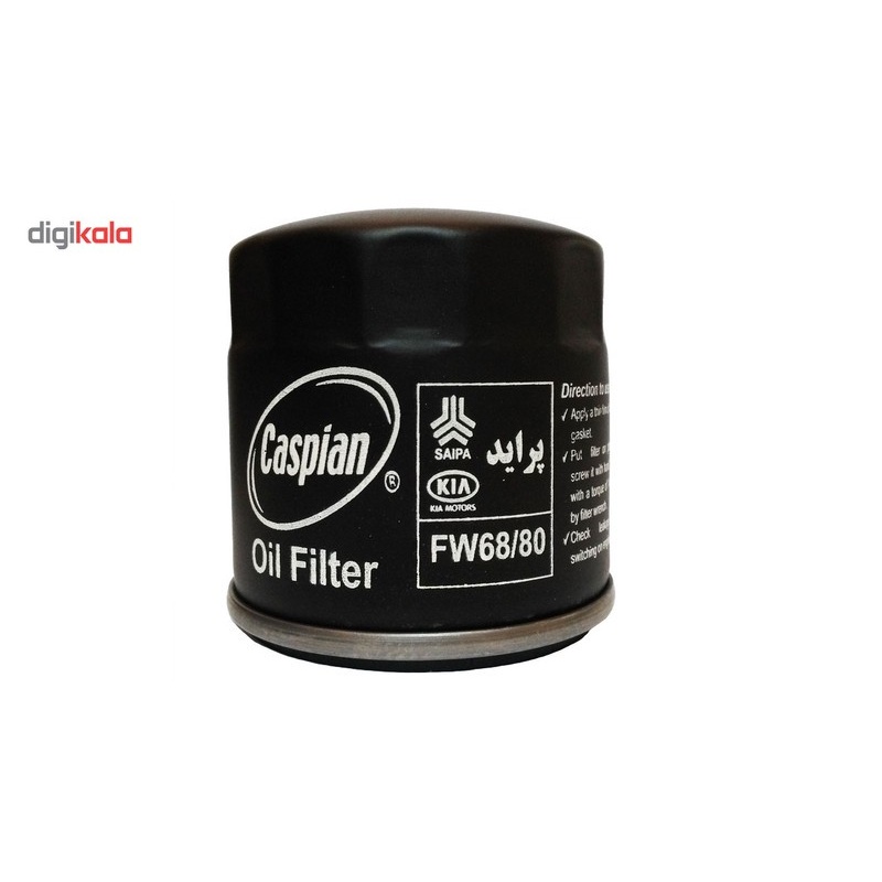 فیلتر روغن خودروی کاسپین مدل FW6880 مناسب برای پراید 132