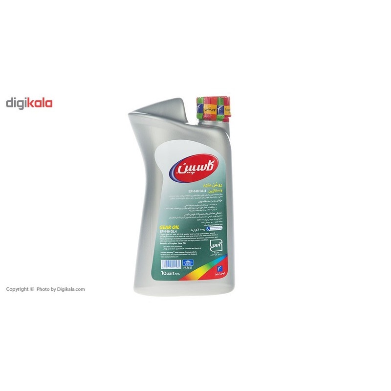 روغن گیربکس خودرو کاسپین مدل EP-140 GL4 حجم 950 میلی لیتر