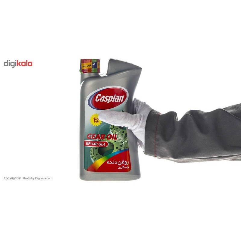 روغن گیربکس خودرو کاسپین مدل EP-140 GL4 حجم 950 میلی لیتر