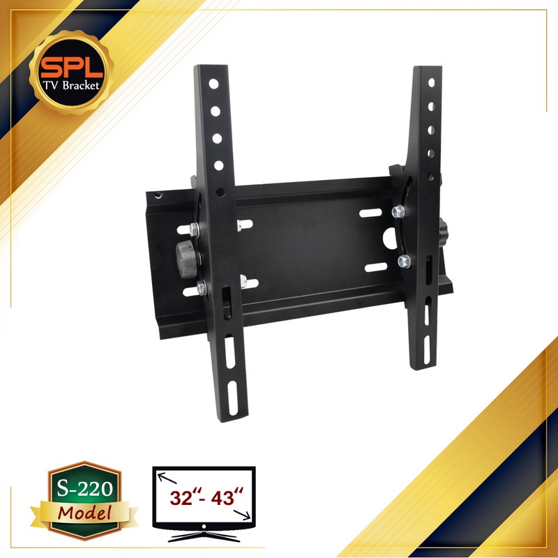 پایه دیواری تلویزیون اس پی ال مدل S-220 مناسب برای تلویزیون های 32 تا 43 اینچ