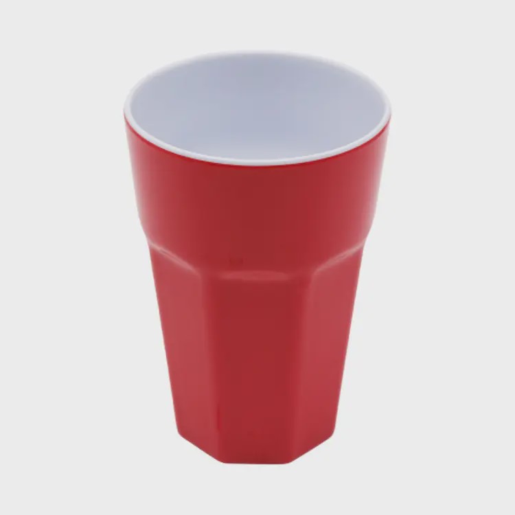 کاپ چینی سرامیکی کازابلانکا 400ml قرمز