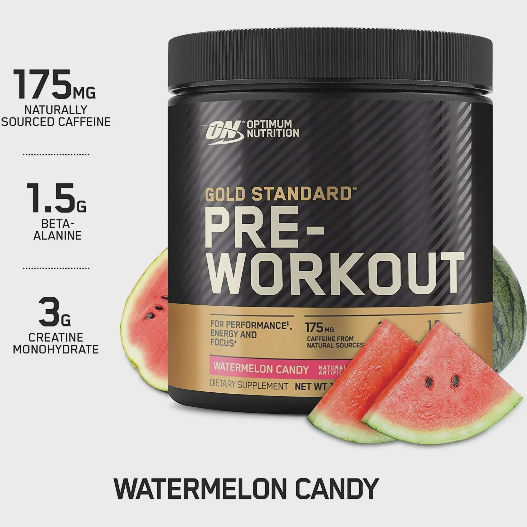 مکمل اورجینال پمپ گلد استاندارد اپتیموم نوتریشن 300گرم Optimum Nutrition Pre-Workout
