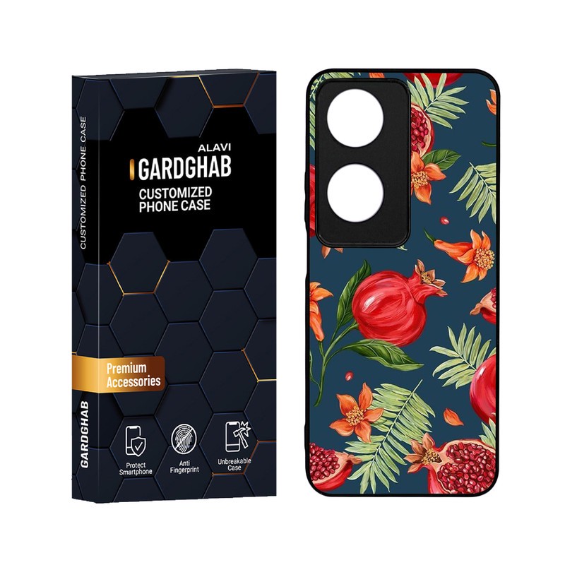 کاور گارد قاب علوی مدل دور ژله ای هنری مناسب برای گوشی موبایل آنر X7B 4Gمدل 10