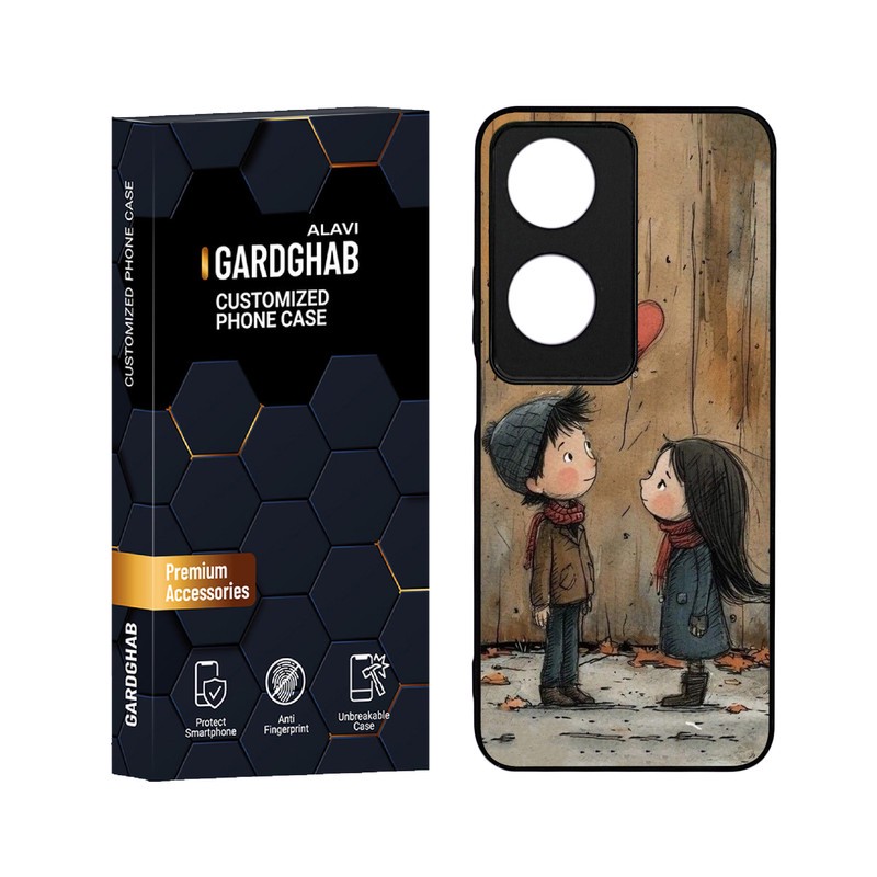 کاور گارد قاب علوی مدل دور ژله ای فانتزی مناسب برای گوشی موبایل آنر X7B 4Gمدل 8