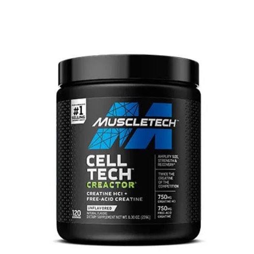 کراتین سل تک کرکتور ماسل تک 264 گرم MuscleTech Cell-Tech Creactorجدید