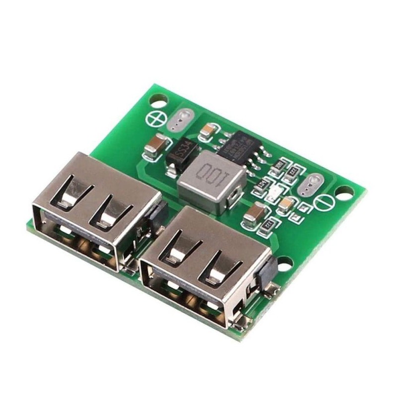 ماژول رگولاتور کاهنده ولتاژ مدل dualSB کد 5V3Agrn
