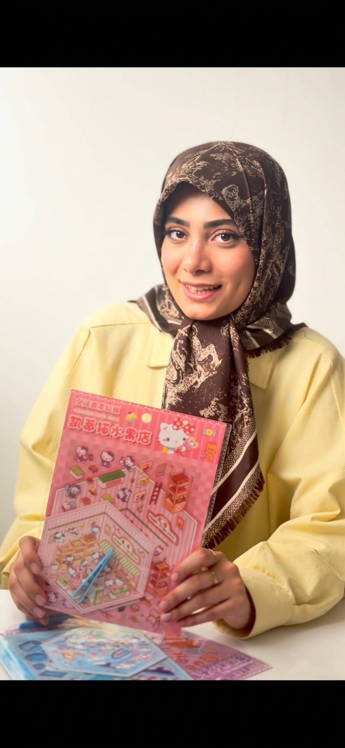استیکر سه بعدی ساختنی مدل آلبومی