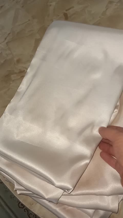 روبالشتی ساتن پاکتی دوخت سفارشی ،لطیف و زیبا برای دکور اتاق خواب جدید