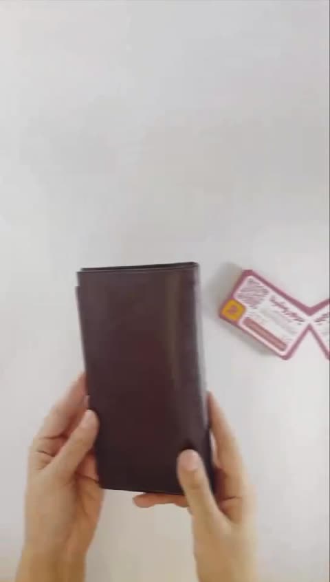 کیف پول کتی چرم طببعی