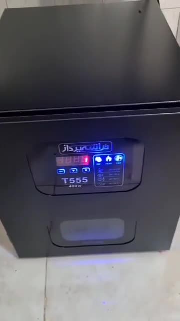 دستگاه میوه خشک کن تراشه پرداز ظرفیت 6 کیلو 12 سینی مدل T555 برقی دیجیتال