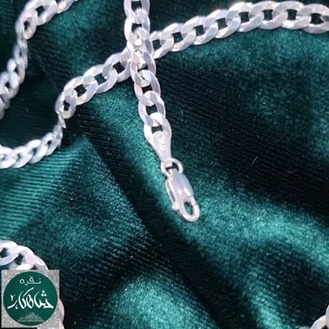 زنجیر مردانه نقره شاهکار مدل کارتیر 5 میل عیار 925 ساخت ایتالیا طول60cm